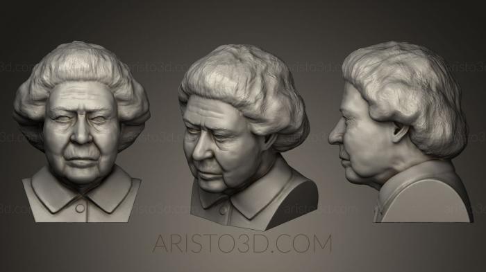 Busts and bas-reliefs of famous people (BUSTC_0510) 3D model for CNC machine
